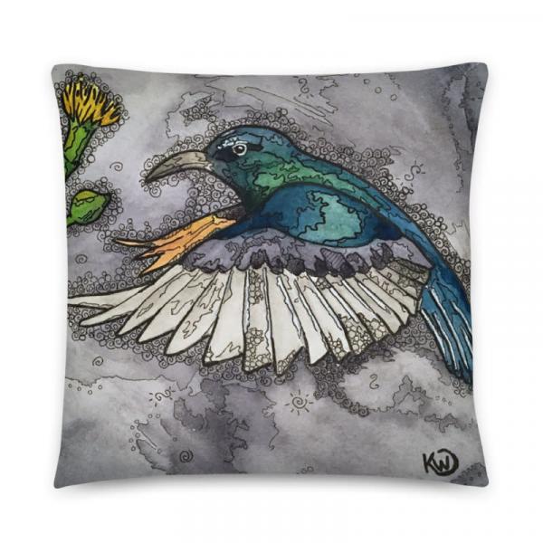 Hummingbird #4 Pillow