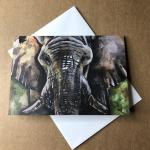 Bull Greeting Card