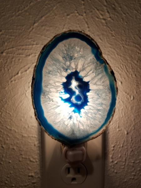 Agate Slab night lights picture