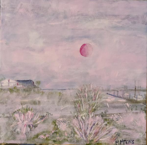 Pink Fog At Marina - Miriam Myers picture