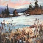 Psolum Fields in Winter - Jill Paris Rody
