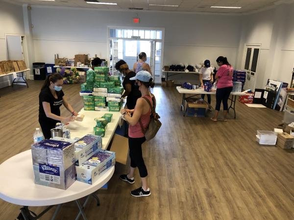 Period Products Packing Party picture