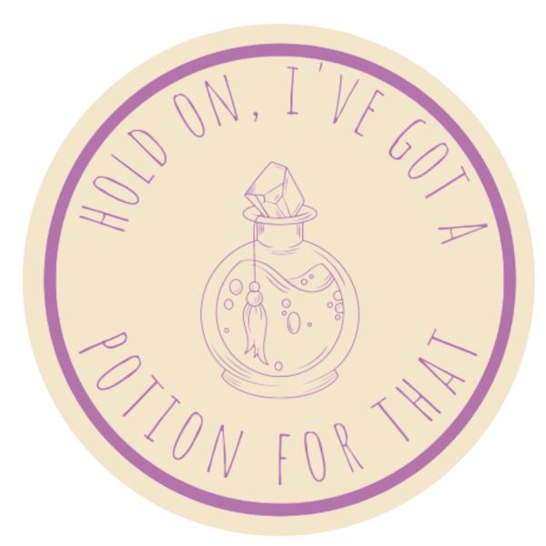 D&D Potions Sticker
