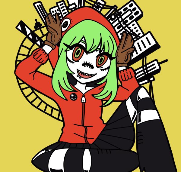 Vocaloid Matryoshka Gumi Print