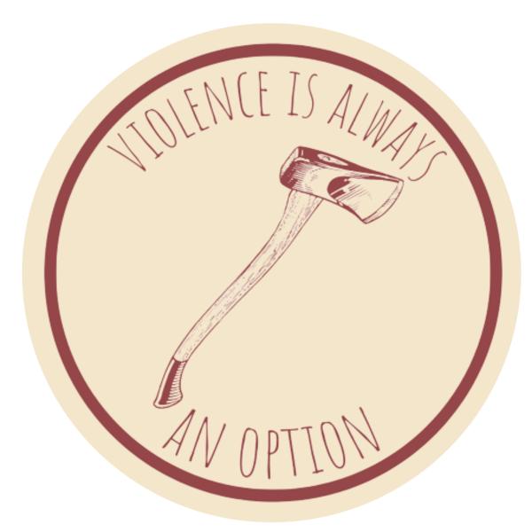 D&D Barbarian Sticker