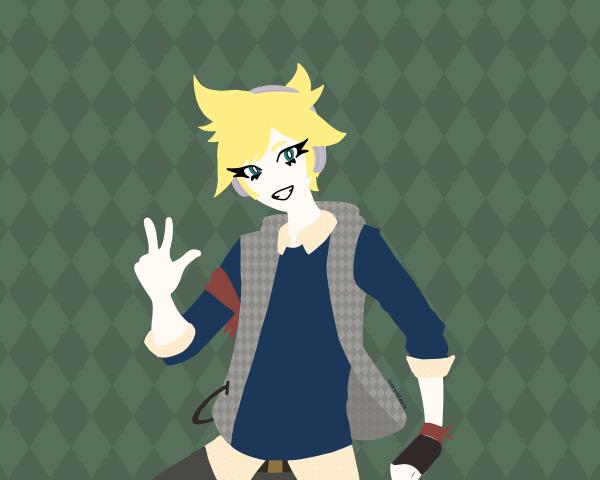 Vocaloid Len Print