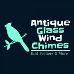 Antique Glass Wind Chimes Bird Feeders & More