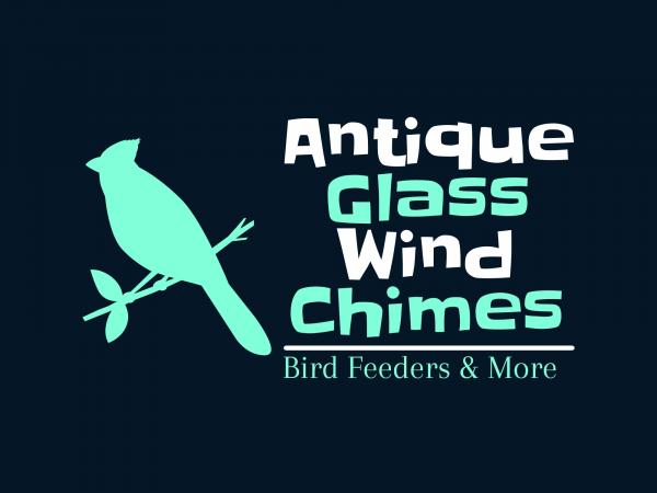 Antique Glass Wind Chimes, Bird Feeders & More