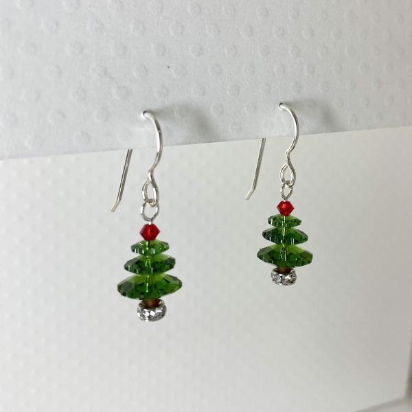 Christmas Tree Earrings picture