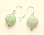 Aventurine Love Knot Earrings