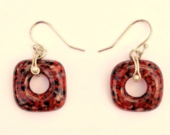 Fused Glass Earrings picture