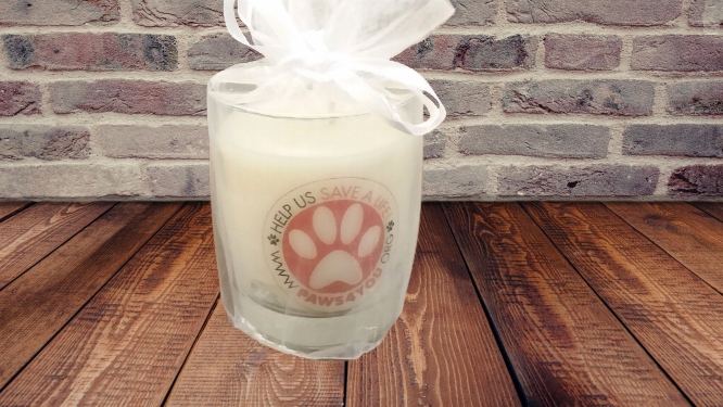 PAWS4you SOY CANDLE picture