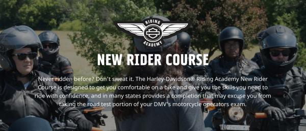 RAFFLE PRIZE- Harley Davidson's Riding Academy picture