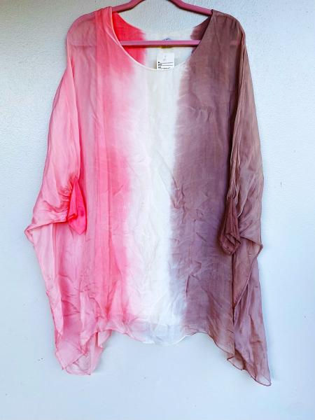 Tri-Colored Silk Shirt