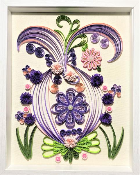 133 Purple Swirls and Flowers picture