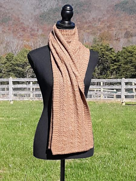 Cable and Lace Scarf picture