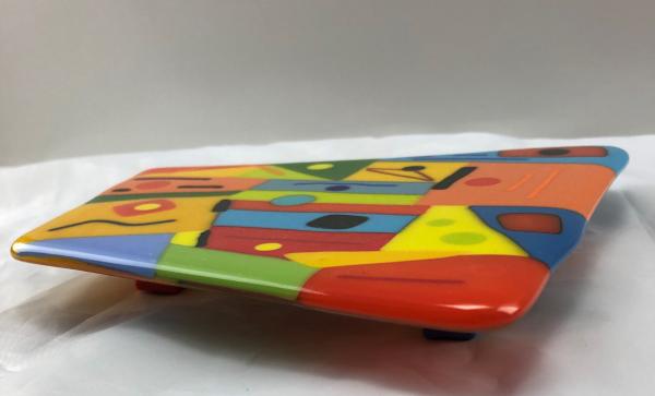 Multi Colored Flat Plate