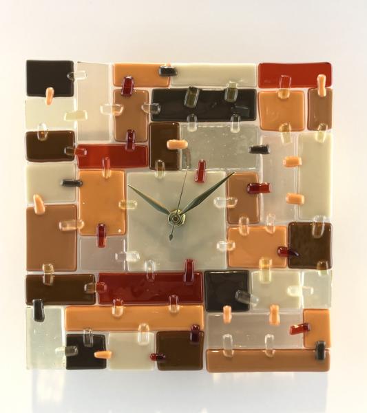 Amber Tones/Orange Clock picture