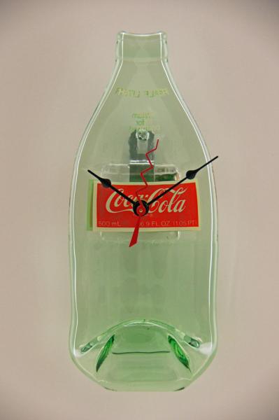 Recycled 500ml Coke Bottle Clock picture