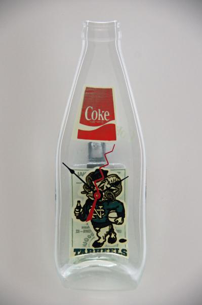 1984 NC Tarheels Championshipe Bottle Clock picture