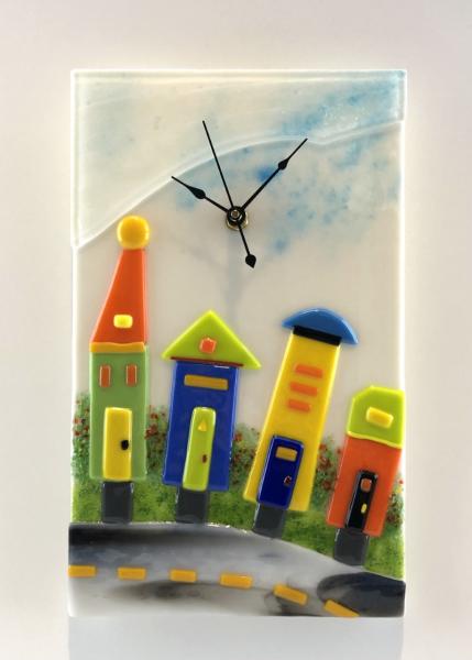 Houses on White Clock picture