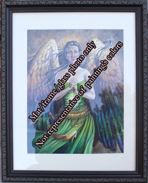 Mentor - Original Angel Watercolor Painting picture
