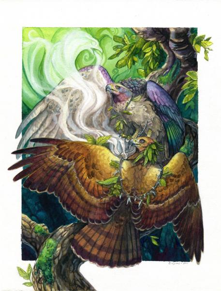 Ceremony - Print - Fantasy Birds