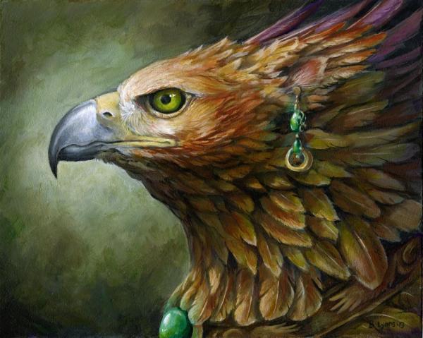 Akhraiiu - Gryphon Print picture