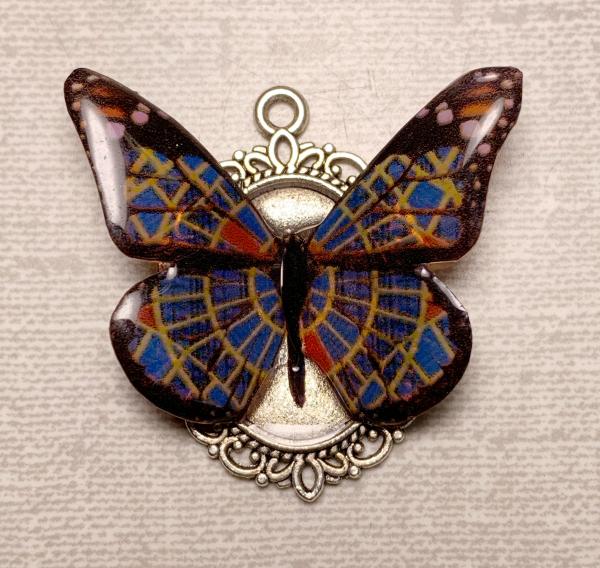 Marriott carpet butterfly pendant