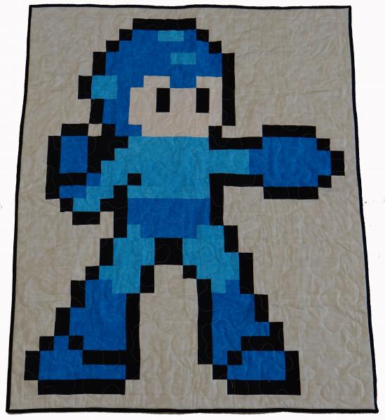 Mega Man Lap Quilt Kit