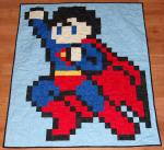 Superman Lap Quilt Kit