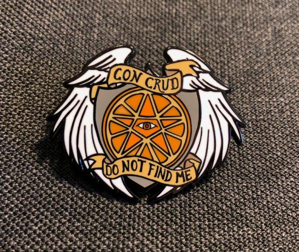 Protection From Con Crud - Enamel Pin