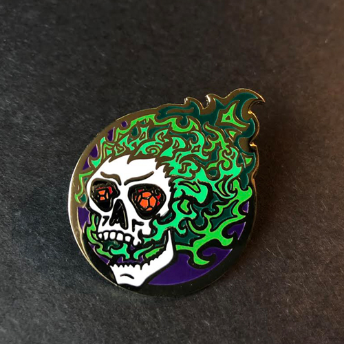 On Fire! - Enamel Pin picture