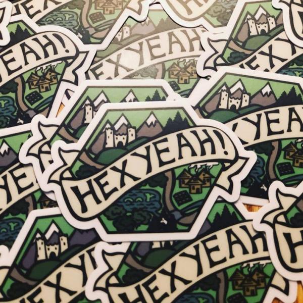 Hex Yeah! - Sticker picture