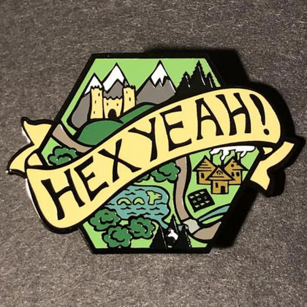 Hex Yeah! - Enamel Pin