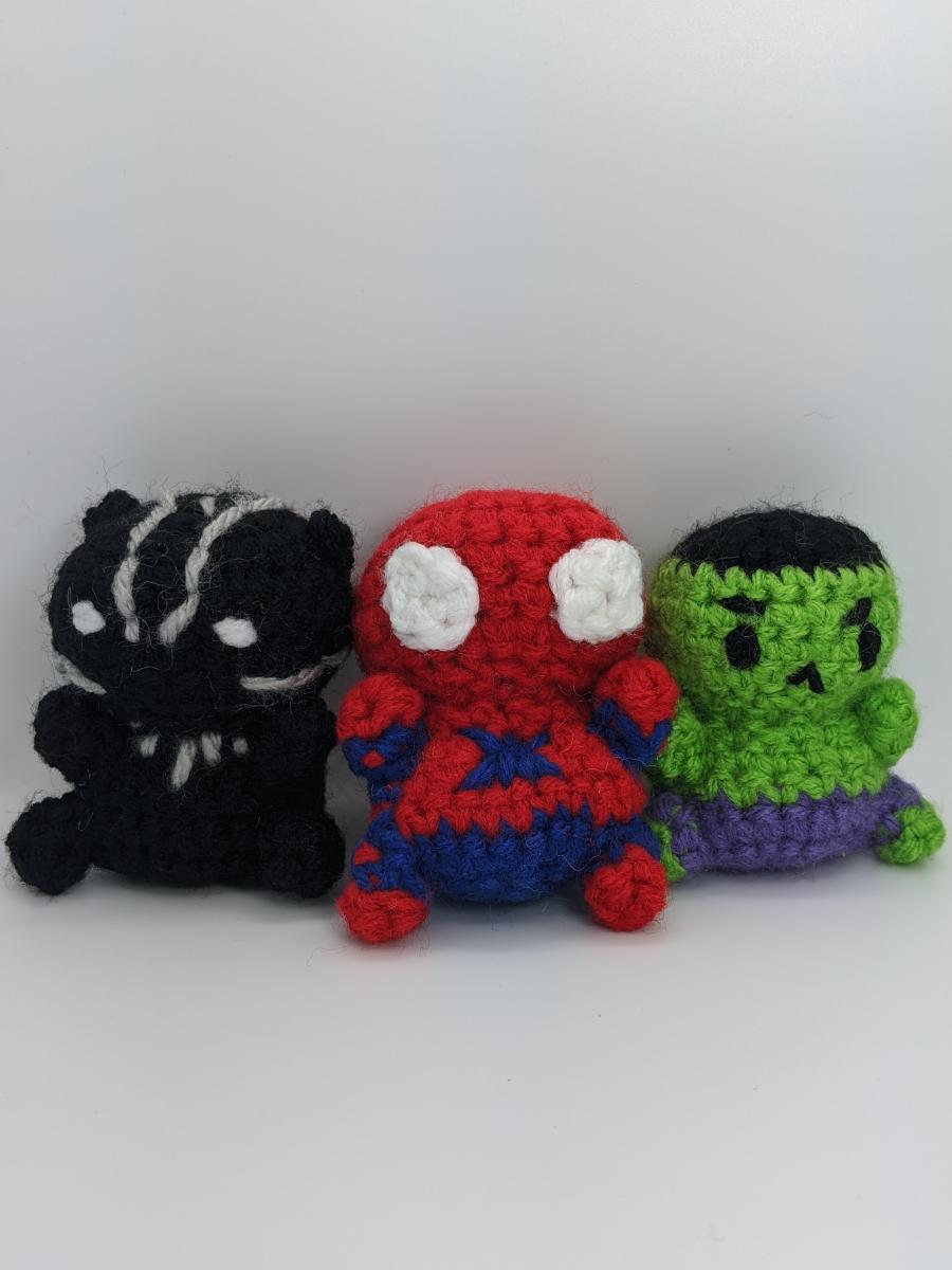 Superheroes - Wonder Woman, Batman, Harley Quinn, Deadpool, Hulk, Black Panter, Spider Man, Spider Gwen, Ninja Turtles picture