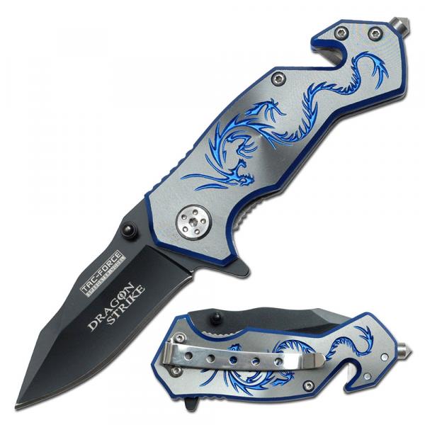 Blue Dragon Folding Knife, Small