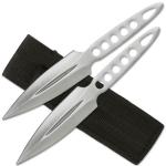 Silver Throwing Knives (2)