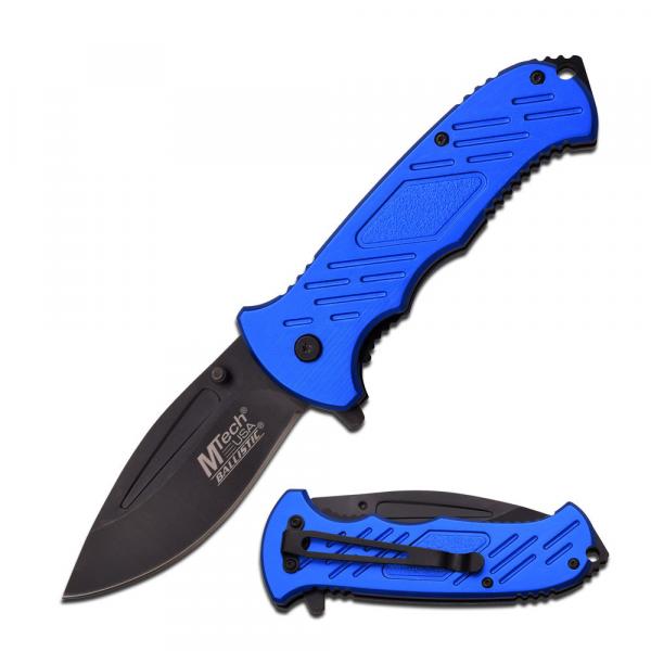 MTech Ballistic Folding Knife, Blue