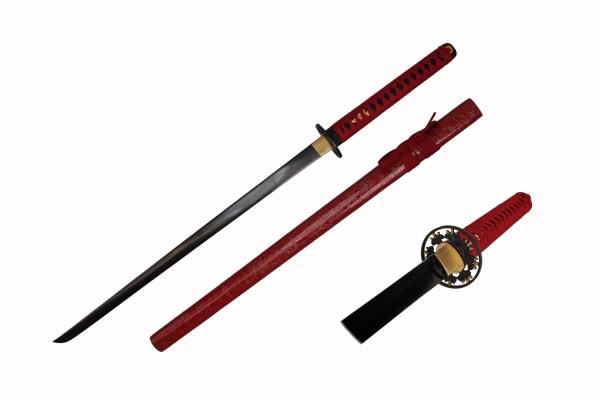 Straight katana/ninjato, Red Scabbard