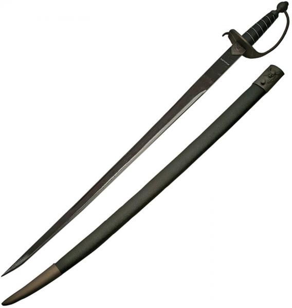 Rustic Black Pirate Sword