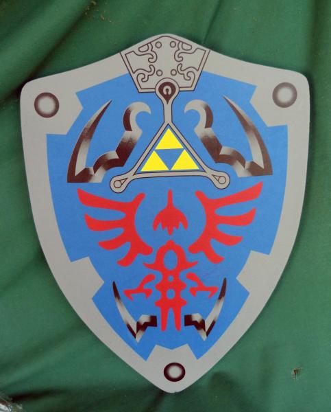 Zelda-Inspired Foam Shield, Blue