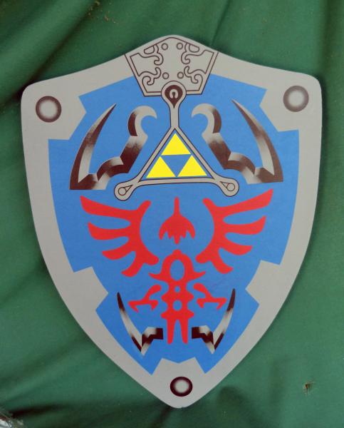 Zelda-Inspired Foam Shield, Blue picture