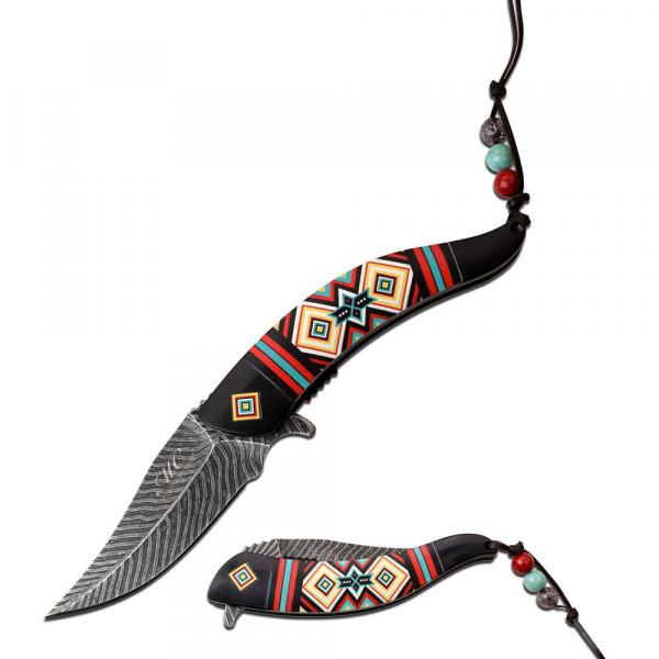 Southwestern Folding Knife, Black