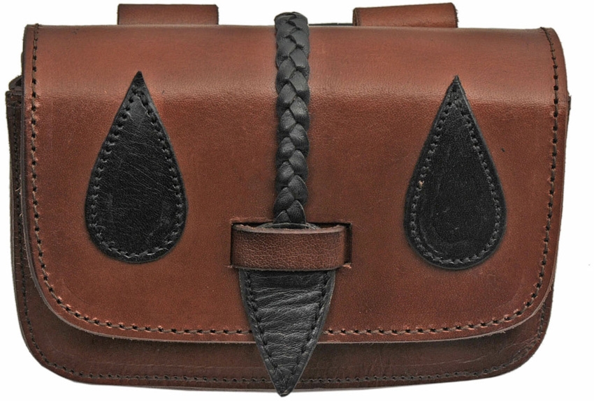 Medieval Pouch, Tear Drop Design picture