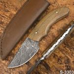 Custom Damascus Knife 2