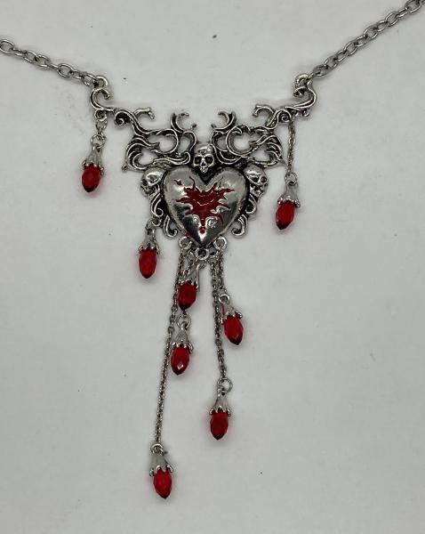 Skull and Heart necklace