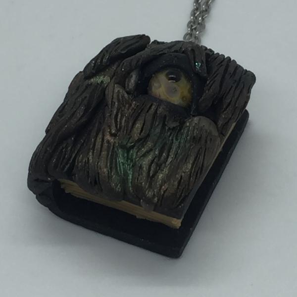 Monster Book Pendant, Furry style