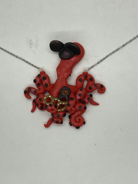 Mickey ear octopus pendant picture