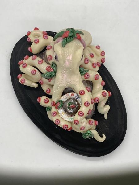 Strawberry Shortcake Large Octopus Sculpture picture